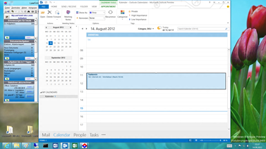 Office 2013 - Kanzleisoftware LawFirm nach Outlook 2013 Kalender und Kontakte Synchronisation 